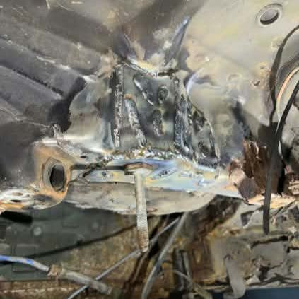 Wzmocnienia mocowań tylnego wózka BMW E46